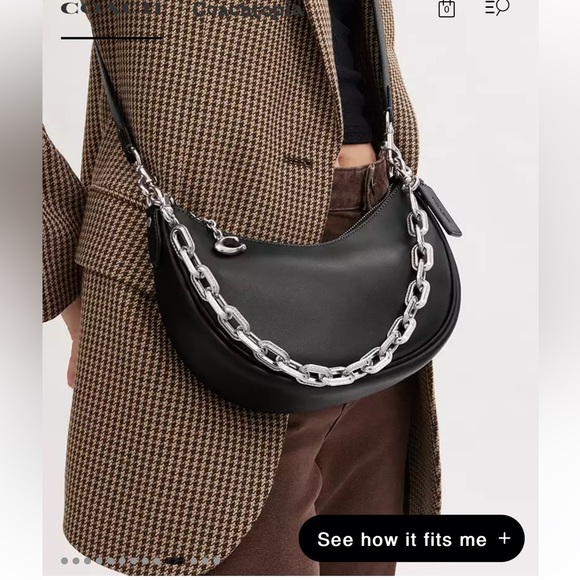 NEW w/o tags - Coach Silver Link Chain Strap *STRAP ONLY, no bag* - Picture 4 of 5